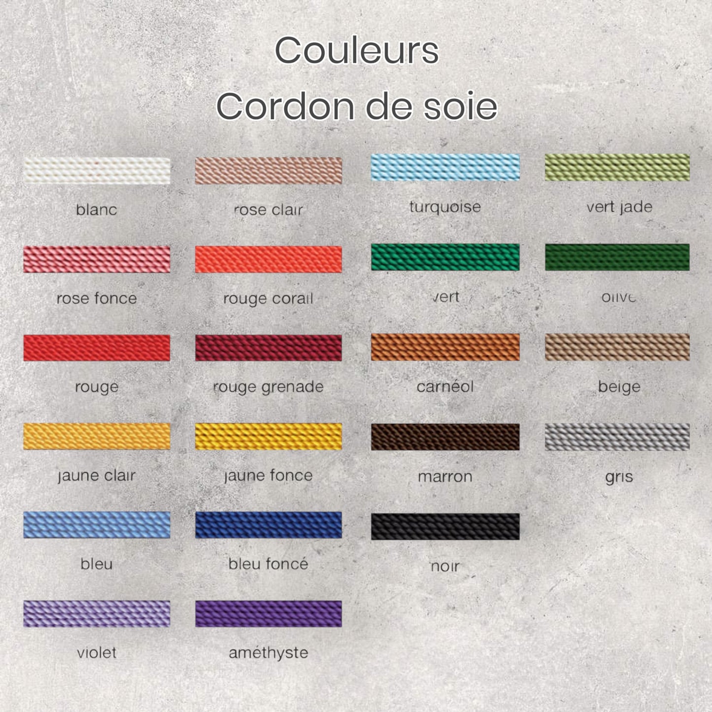 Bracelet avec pierre claire, argent sterling 9.25 et cordon élastique